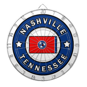 Tennessee Nashville Dartscheibe