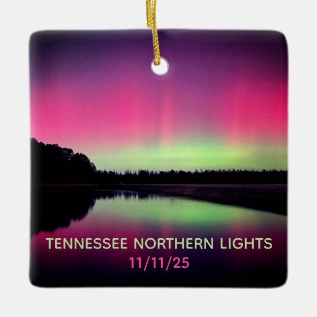 Tennessee Northern Lights Ornament (Vorderseite)