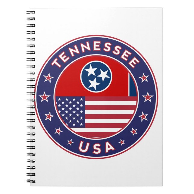 Tennessee Notizblock (Vorderseite)