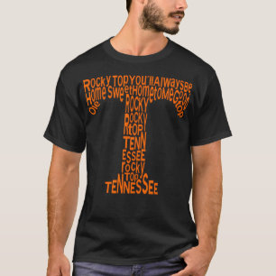 Tennessee Orange Blooded Rocky Top Ten Varsity Sty
