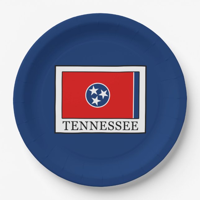 Tennessee Pappteller (Vorderseite)