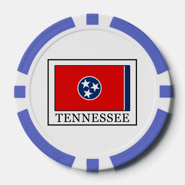 Tennessee Pokerchips (Vorderseite)