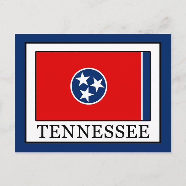 Tennessee Postkarte (Vorderseite)