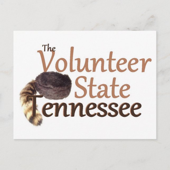 TENNESSEE Postkarte (Vorderseite)