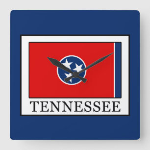 Tennessee Quadratische Wanduhr