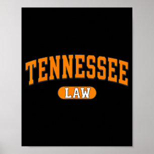 Tennessee-Recht Tennessee-Anwaltskammer Absolvente Poster
