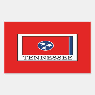 Tennessee Rechteckiger Aufkleber