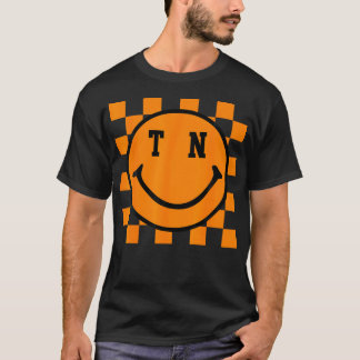 Tennessee Retro Happy Checkerboard T-Shirt