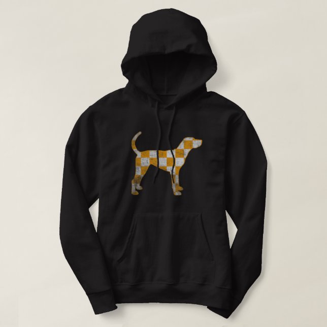 Tennessee Smokey Hound Hund Hoodie (Design vorne)