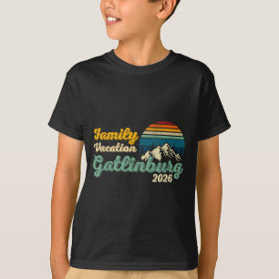Tennessee Smoky Mountains Familienurlaub 2025 T-Shirt