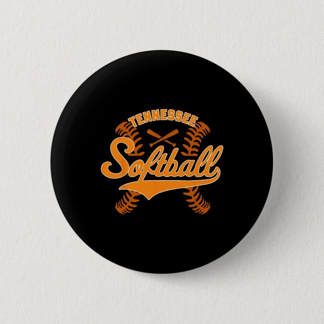 Tennessee Softball  Button (Vorderseite)