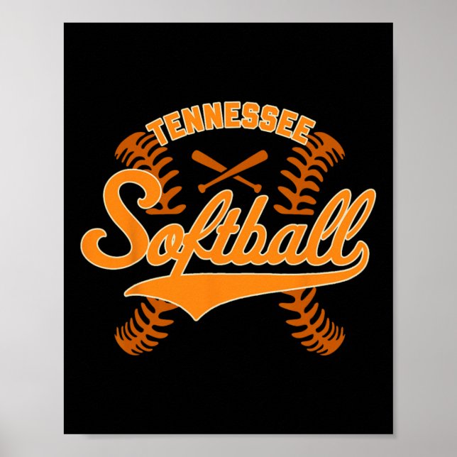 Tennessee Softll  Poster (Vorne)