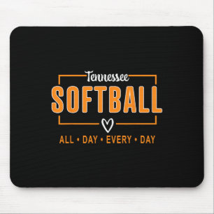 Tennessee Softll Vintage Herren Kinder Team Retro Mousepad