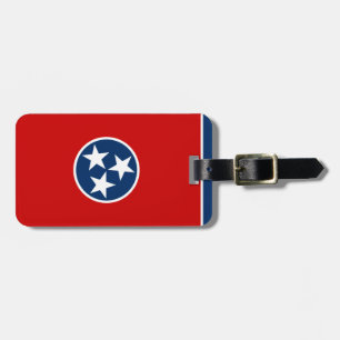 Tennessee-Staats-Flagge Gepäckanhänger