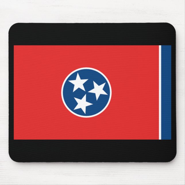 Tennessee-Staats-Flagge Mousepad (Vorne)