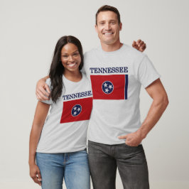 Tennessee State Flag American Apparel T - Shirt