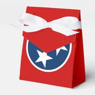 Tennessee State Flag Blaue weiße Stars Geschenkschachtel