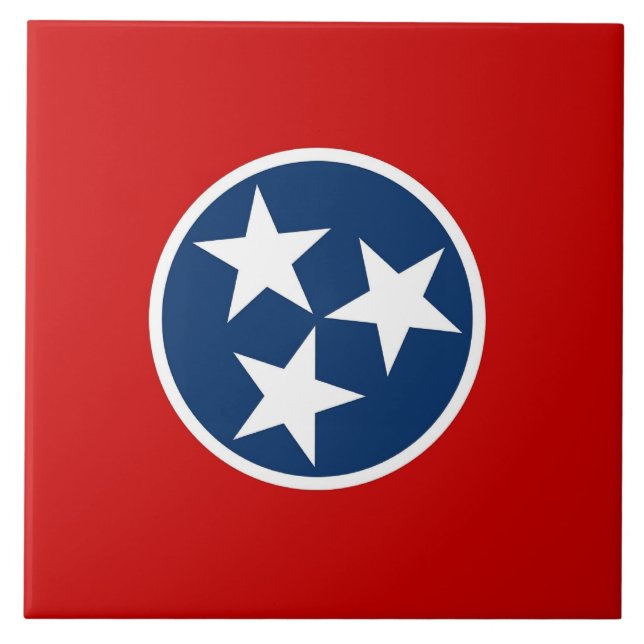 Tennessee State Flag Tile Fliese (Vorderseite)