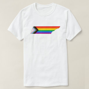 Tennessee State Stolz LGBTQ Fortschritt Stolz T-Shirt