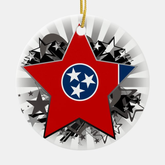 Tennessee-Stern Keramikornament (Vorne)