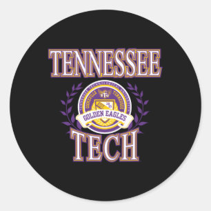 Tennessee Tech Golden Eagles Laurels Runder Aufkleber