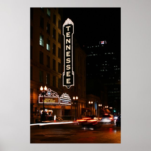 Tennessee Theaterabend Poster (Vorne)