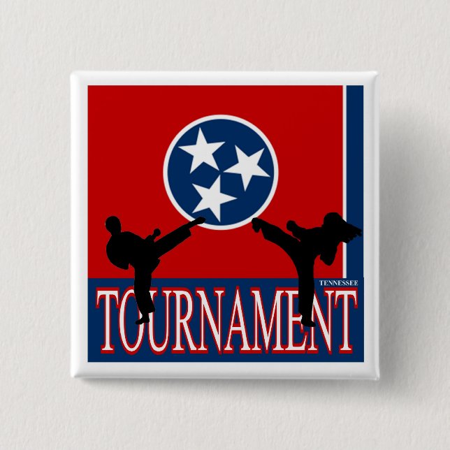 Tennessee-Turnier-Button Button (Vorderseite)