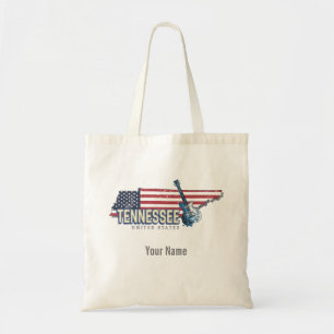 Tennessee United Staaten Retro Staat Vintag USA Tragetasche