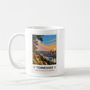 Tennessee USA – Vintage-Reise-Tasse Kaffeetasse