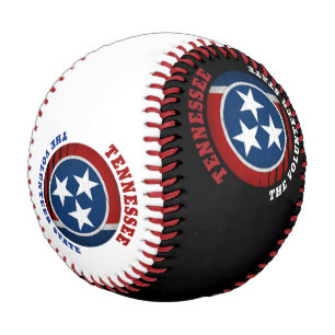 TENNESSEE VOLUNTEER STAAT FLAG BASEBALL