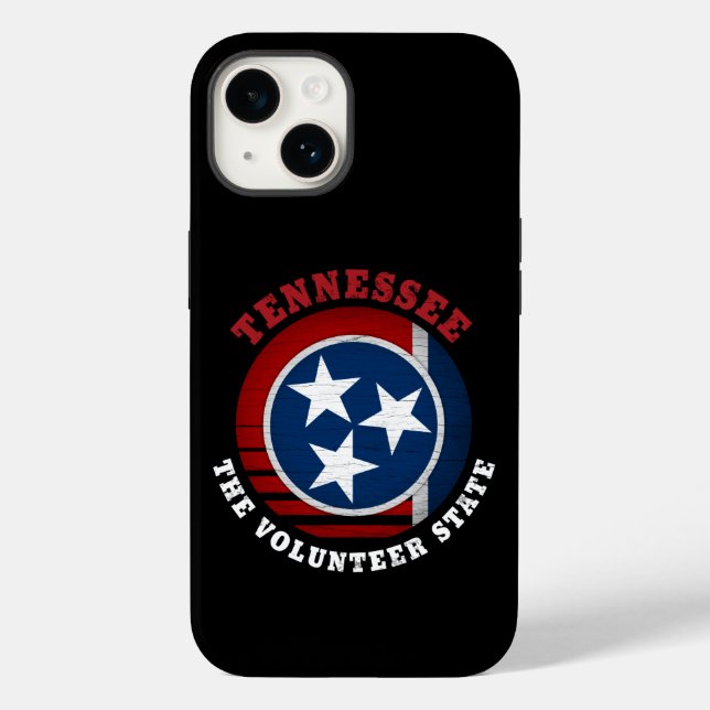 TENNESSEE VOLUNTEER STAAT FLAG Case-Mate iPhone HÜLLE (Rückseite)