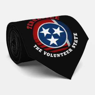 TENNESSEE VOLUNTEER STAAT FLAG KRAWATTE