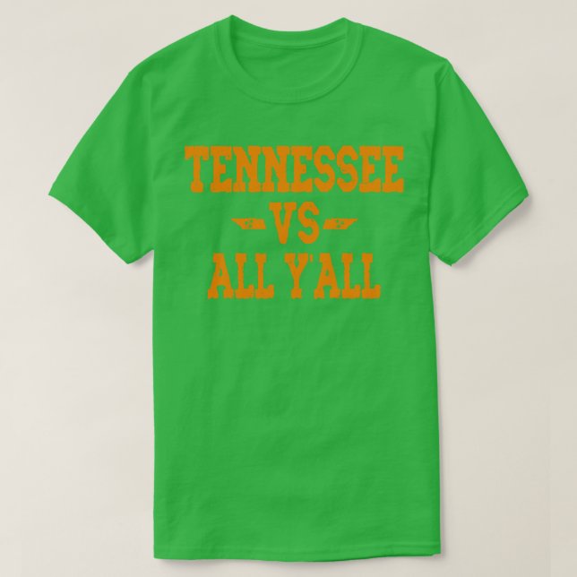 Tennessee vs All TShirt (Design vorne)
