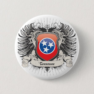 Tennessee-Wappen Button