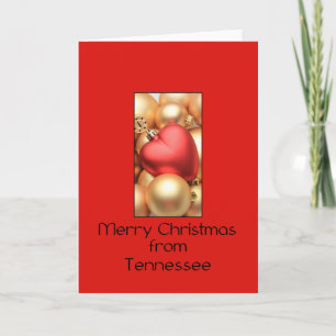 Tennessee Weihnachtskarte, Staat spezifisch Feiertagskarte