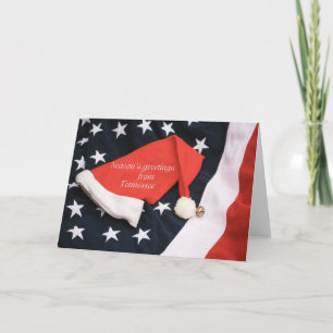 Tennessee Weihnachtskarte, Staat spezifisch Feiertagskarte