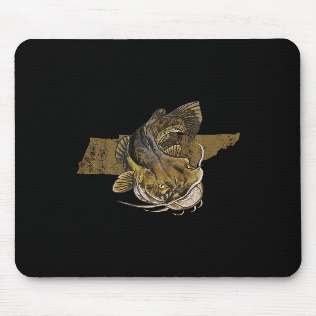 Tennessee-Welsangeln Wels  Mousepad (Vorne)