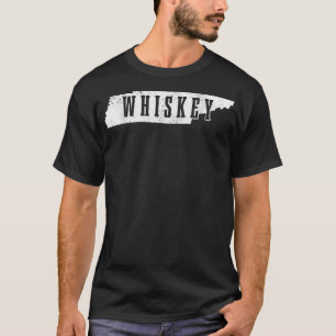 Tennessee Whiskey Staat Karte Bourbon Whisky Vinta T-Shirt