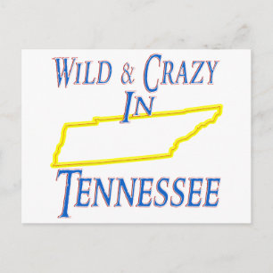Tennessee - Wild und verrückt Postkarte