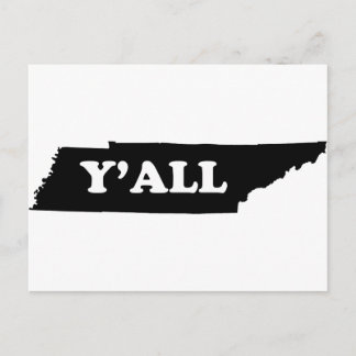 Tennessee Yall Postkarte