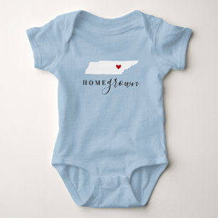 Tennessee Zuhause Groß Staat T-Shirt Baby Strampler