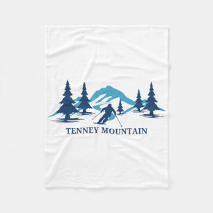 Tenney Mountain New Hampshire Skigebiet Skifahren Fleecedecke