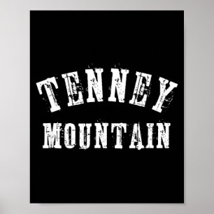 Tenney Mountain Plymouth New Hampshire Skifahren Poster