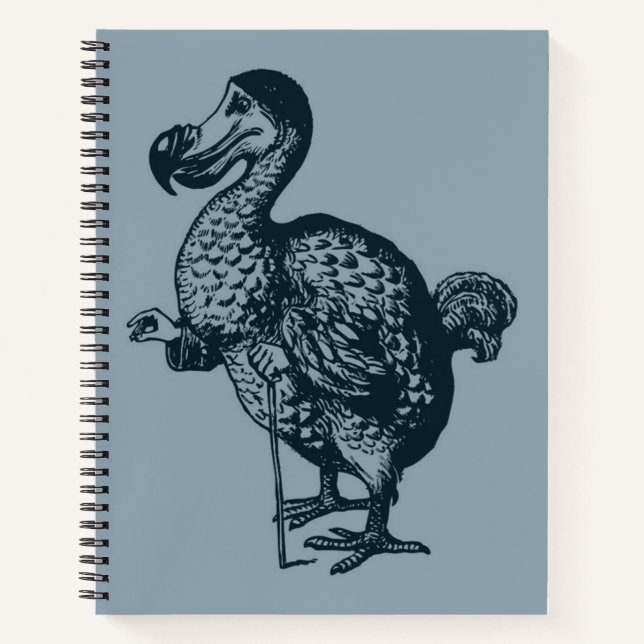 Tenniels Dodo Spiral-Notebook Notizbuch (Vorderseite)
