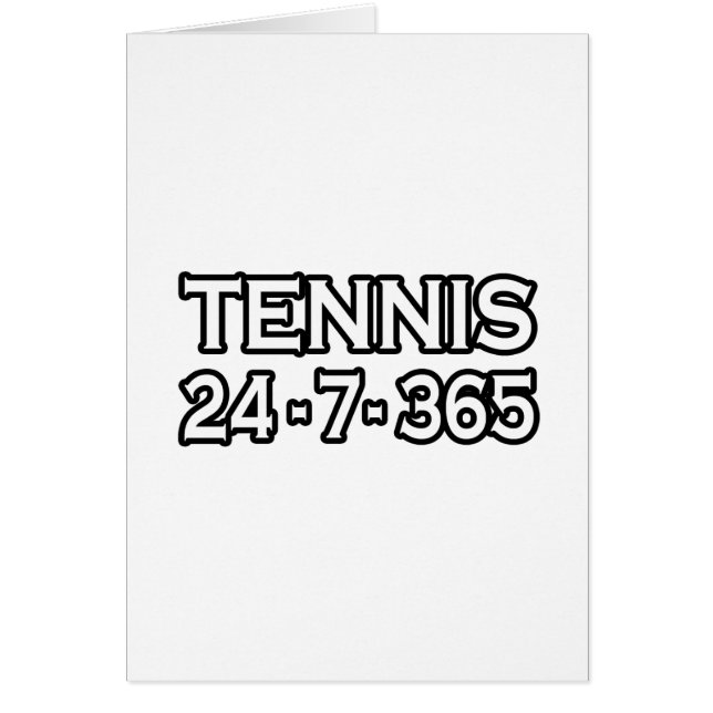 Tennis 24-7-365 (Vorne)