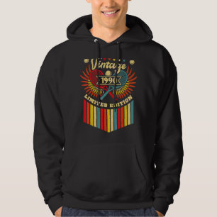 Tennis 32. Geburtstag Männer Frauen Vintag 1990 Te Hoodie
