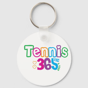 Tennis 365 schlüsselanhänger