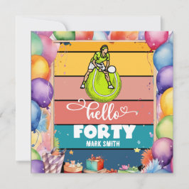 Tennis 40. Geburtstag