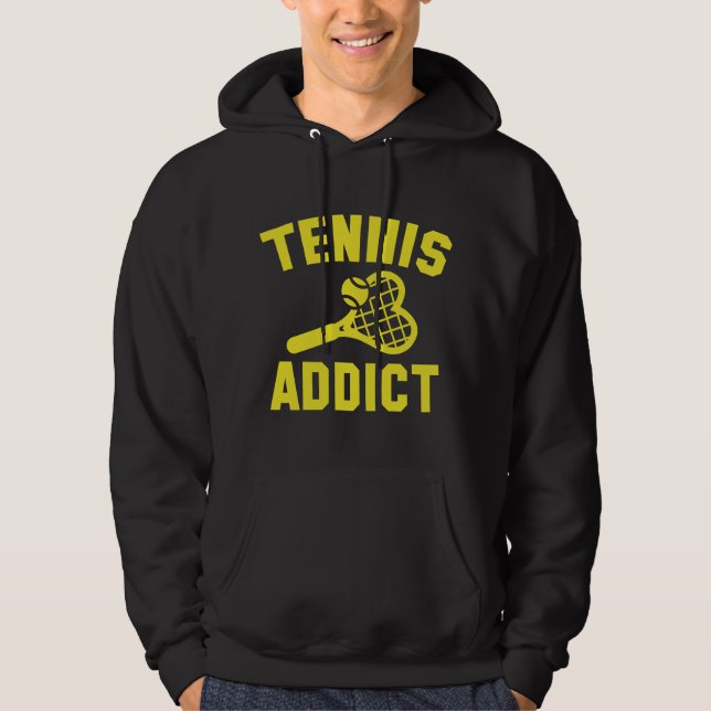 Tennis Addict Hoodie (Vorderseite)