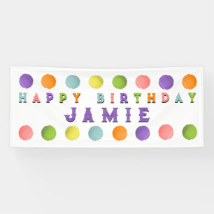Tennis Alles Gute zum Geburtstag Banner